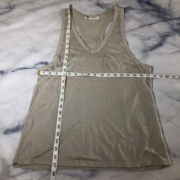 T by Alexander Wang Taupe Tan Tank Top Blouse - Picture 4 of 7